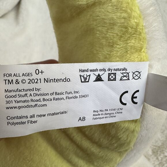 Nintendo Mario Kart Banana Peel Plush 11” Stuffed Toy Basic Fun Yellow - Picture 6 of 7